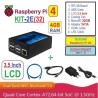 KIT-2E(32)  Raspberry Pi 4 (4GB RAM) KIT LCD 3.5 Inch MicroSD 32GB - Complete SET SIAP PAKAI