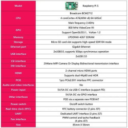 KIT-3A(128)  Raspberry Pi 5 (2GB RAM) KIT NVME SSD 128GB - Complete SET SIAP PAKAI