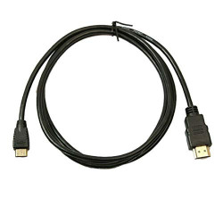 Kabel Micro-HDMI Panjang 1.5 Meter untuk Raspberry Pi 5/Pi 4/Orange Pi/Arduino/Mini PC