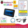 KIT-2E(32)  Raspberry Pi 4 (4GB RAM) KIT LCD 7 Inch Storage 32GB - Complete SET SIAP PAKAI
