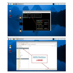 KIT-1B(128)  Raspberry Pi 4 (8GB RAM) KIT SATA NGFF SSD 128GB - Complete SET SIAP PAKAI