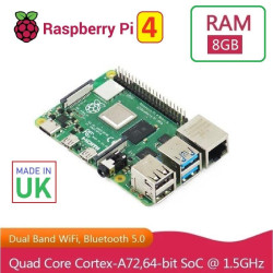 KIT-1B(128)  Raspberry Pi 4 (8GB RAM) KIT SATA NGFF SSD 128GB - Complete SET SIAP PAKAI