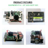 KIT-2B(128)  Raspberry Pi 4 (4GB RAM) KIT SATA NGFF SSD 128GB - Complete SET SIAP PAKAI
