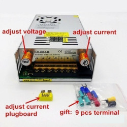 0-160V/0-3A Adjustable DC Power Supply with Display Volt Ampere