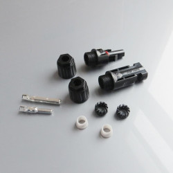 10 pairs MC4 Connector (1 to 1) sepasang M/F 1000V Solar Panel Surya