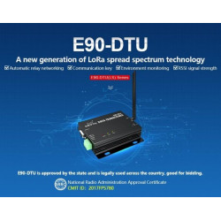 EBYTE E90-DTU (900SL22) MODBUS RS232/RS485 to LORA 900MHz with Antenna