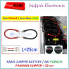 Kabel Jumper PARALEL Battery Size 35 mm2 L  25 cm Solar Panel Aki