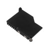 BLACK Active Cooler Fan for Raspberry Pi 5 Integrated with Heatsink