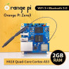Orange Pi Zero 3 - 2GB RAM CPU Allwinner H618 Quad-core Cortex-A53 WiFi 5Bluetooth 5.0