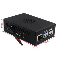 METAL CASE for Orange Pi 5 PRO / MAX / ULTRA (without External Antenna)