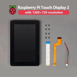 OFFICIAL Raspberry Pi Touch Display 2 - Resolution 7201280 Pixels LCD 7 Touchscreen