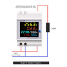 MultiFunction Electricity Power Meter 220V 100A Built-in Internal CT