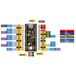 MicroController Board Raspberry PI RP2040 USB-C TYPE-C - 4MB Flash