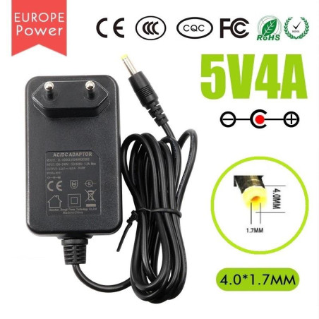 Orange Pi 5V/4A Power Adaptor 20W - REAL 4A