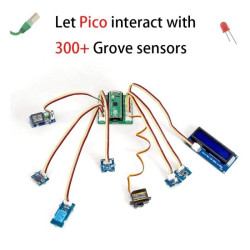 OPTION-4  Raspberry Pi PICO WH  Grove Shield  USB Cable