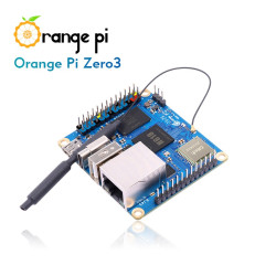 Orange Pi Zero 3 - 1.5GB RAM CPU Allwinner H618 Quad-core Cortex-A53 processor 1.5GHz