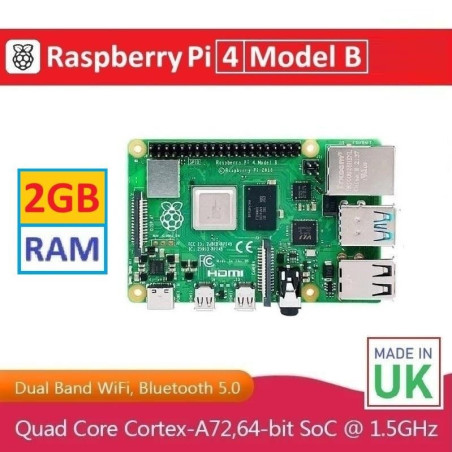 Raspberry Pi 4 Model B - 2GB RAM
