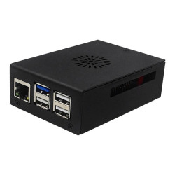 METAL CASE for Orange Pi 5 PRO / MAX / ULTRA (with Cooling Fan External Antenna and Heatsink)