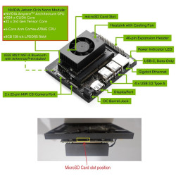 NVIDIA Jetson Orin Nano SUPER Developer Kit - 8GB RAM 67-TOPS AI Performance
