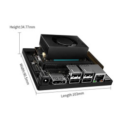 NVIDIA Jetson Orin Nano SUPER Developer Kit - 8GB RAM 67-TOPS AI Performance