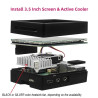 KIT-4E(128)  Raspberry Pi 5 (4GB RAM) KIT LCD 3.5 Inch MicroSD 128GB - Complete SET SIAP PAKAI