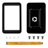 Raspberry Pi 5 Compatible LCD Case of OFFICIAL Raspberry Pi 7 Inch Touchscreen Display