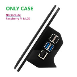 Raspberry Pi 5 Compatible LCD Case of OFFICIAL Raspberry Pi 7 Inch Touchscreen Display