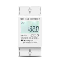 SDM220-ECL Backlight Energy Meter 80A 220V kWh Electric Consumption