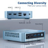 PELADN Mini PC Intel N100 (3.4GHz Max Burst Frequency) - 16GB RAM 512GB SSD