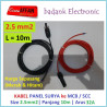 Sepasang Kabel 2.5 mm2 dari MC4 Panel Surya ke MCB / SCC L  10 meter