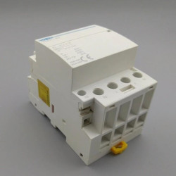 TOCT1 4P 40A 4NO AC CONTACTOR DIN RAIL AC COIL 220VAC CONTACT 400VAC