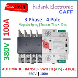 ATS 3 Phase 100A 4P 380V Automatic Transfer Switch Solar Cell Panel