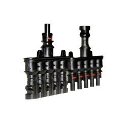 MC4 Cabang 5 (5-IN to 1-OUT) 5T T-Type 1000V Max 50A Solar Panel Surya
