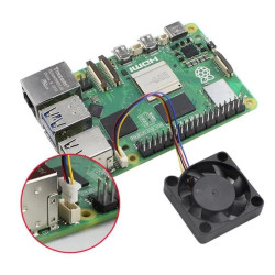 ABS Case with PWM Fan and Heatsinks for Raspberry Pi 5