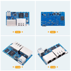 Orange Pi R2S - 4GB RAM (with on-board 8GB eMMC)