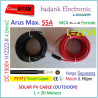 MC4 --- Ferrule PV Cable 1500V H1Z2Z2-K 4mm2 Tinned copper L20M