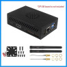 Metal CASE - Orange Pi 5/5B (with Cooling Fan and Antenna)