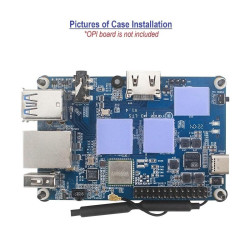 Metal CASE - Orange Pi 3 LTS (with Cooling Fan)