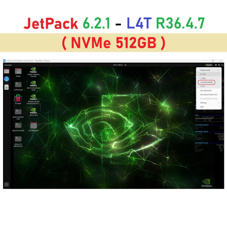 Install OS for Jetson Orin Nano 8GB Developer Kit  SSD NVMe 512GB