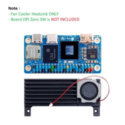 OFFICIAL Fan Cooler Heatsink for Orange Pi Zero 3W