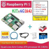 KIT-4C(64)  Raspberry Pi 5 (4GB RAM) - Complete SET (MicroSD 64GB)