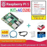 KIT-4C(128)  Raspberry Pi 5 (4GB RAM) - Complete SET (MicroSD 128GB)