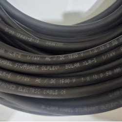 L50M BLACK - Kabel Panel Surya 10mm2 1500V OLFLEX SOLAR XLR-E LAPP Made In Germany