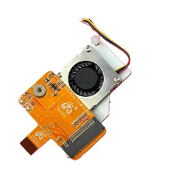 Raspberry Pi 5  PCIe to M.2 Mini Board Adapter (Support for SSD NVME M2 2230) Integrated with Active Cooler Fan