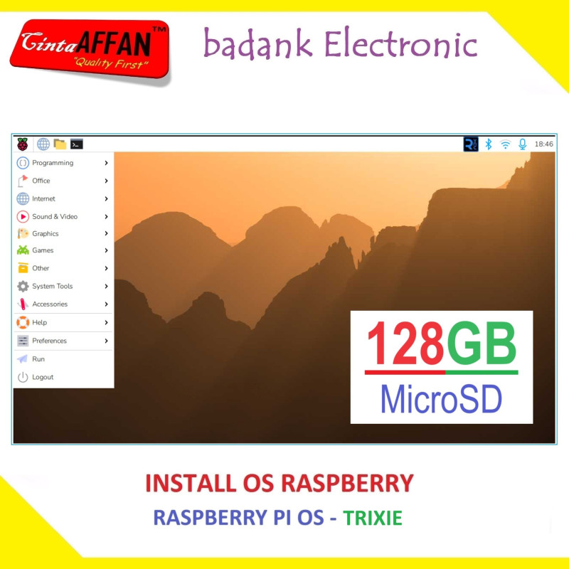 Install OS Raspberry Pi  Micro SD 128GB