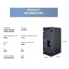 MCCB DC 2P 300A 1500V Molded Case Circuit Breaker Panel Surya PLTS
