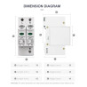 AC SPD 1PN 275V 20KA-40KA Surge Protect Device House Office Arrester