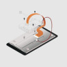 OFFICIAL Raspberry Pi Touch Display 2 - Resolution 7201280 Pixels LCD 7 Touchscreen