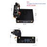 METAL Case Suitable for Jetson Orin Nano Developer Kit and Jetson Orin NX Kit with Camera Holder