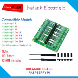 FREENOVE GPIO Breakout Board for Raspberry Pi 5 / 4 / 3 / 2 / 1 / ZERO Family